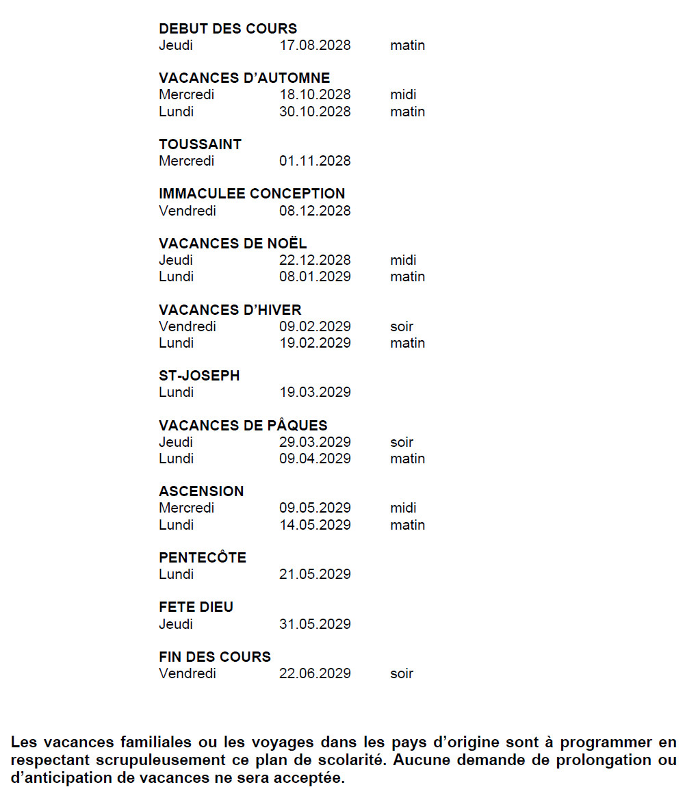 plan scolarité 2028 2029